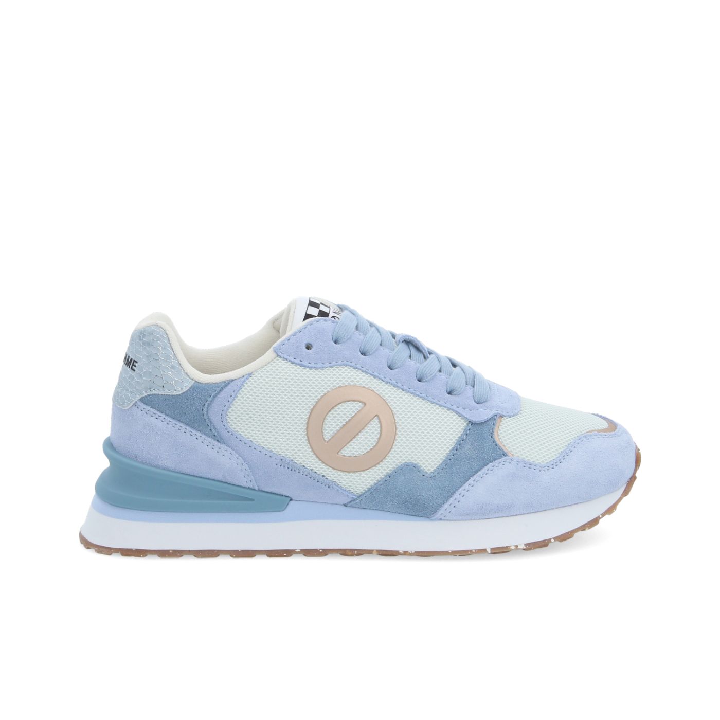 TOVA RUNNER W - SDE/MESH/ROSIE - BLANC CASSE/BLEU CIEL